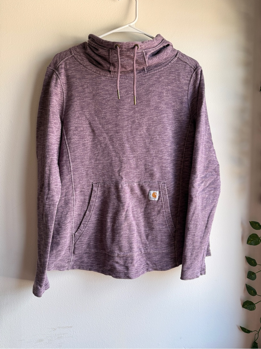 Carhartt Newberry Cowl Neck Hoodie Vintage Violet Purple M 8/10